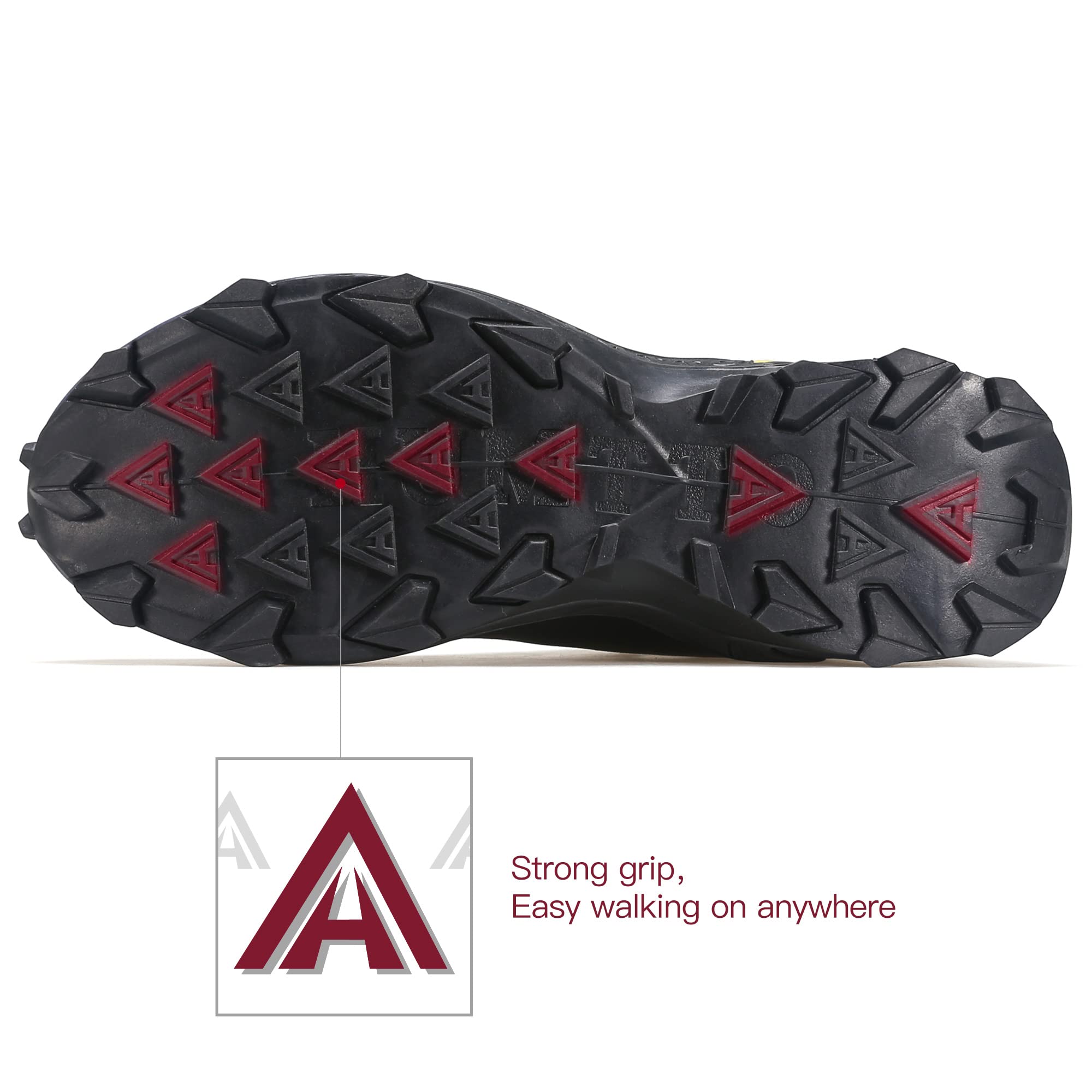 Foto 5 pulgar | Botas De Senderismo Humtto All-terrain Impermeables Para Hombre Azul 8.5 - Venta Internacional.
