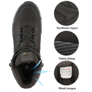 Foto 3 | Botas De Senderismo Nortiv 8 Paladin Impermeables Para Hombre, Color Marrón, Talla 10 - Venta Internacional.