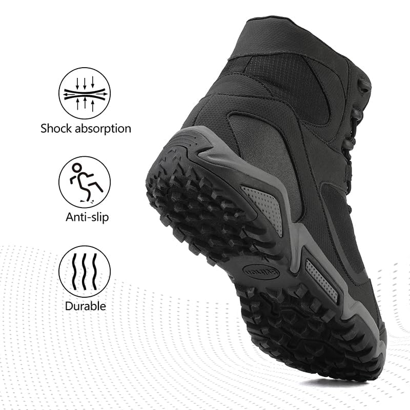 Foto 6 pulgar | Botas De Senderismo Nortiv 8 Paladin Impermeables Para Hombre, Talla 13 - Venta Internacional.