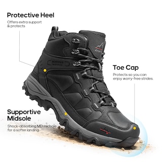 Foto 6 | Botas De Senderismo Nortiv 8 Paladin Impermeables Para Hombre Talla 11 - Venta Internacional.