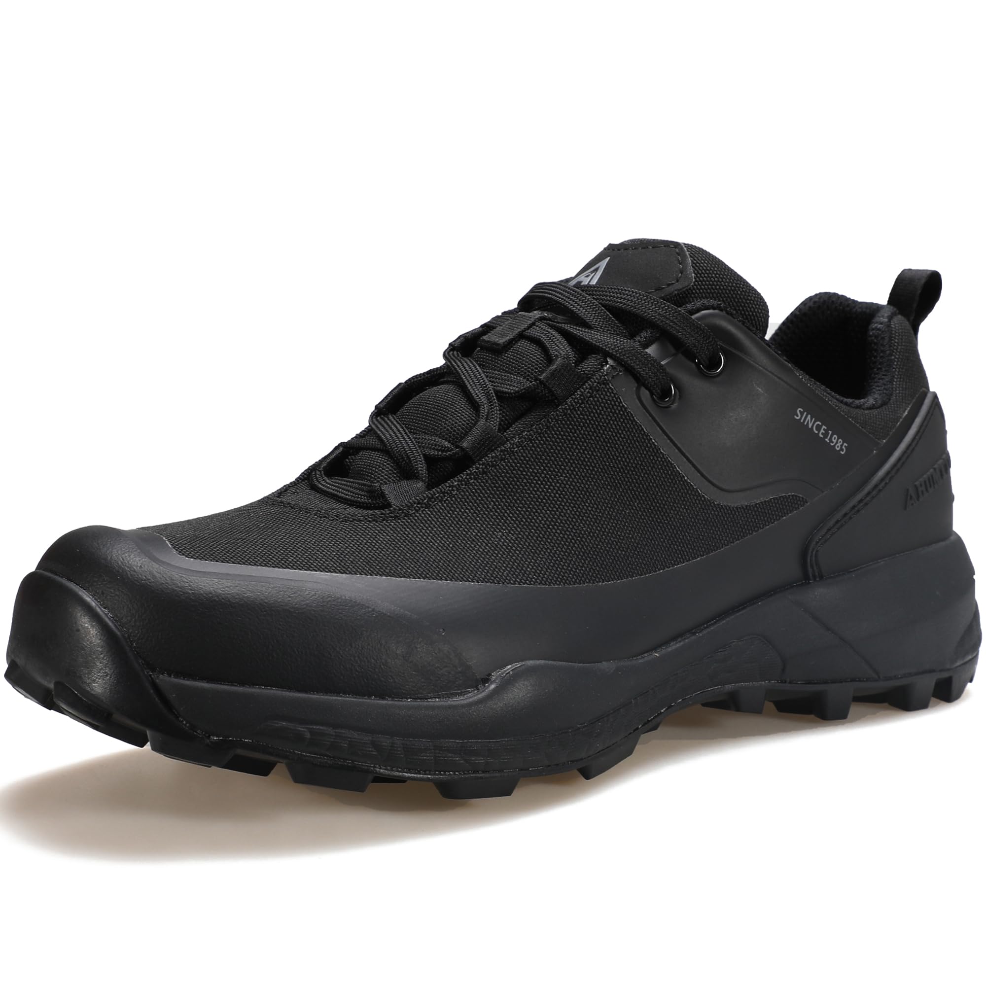 Foto 1 | Zapatos De Senderismo Humtto Impermeables Trekking Trail Para Hombre 9 Negros - Venta Internacional.