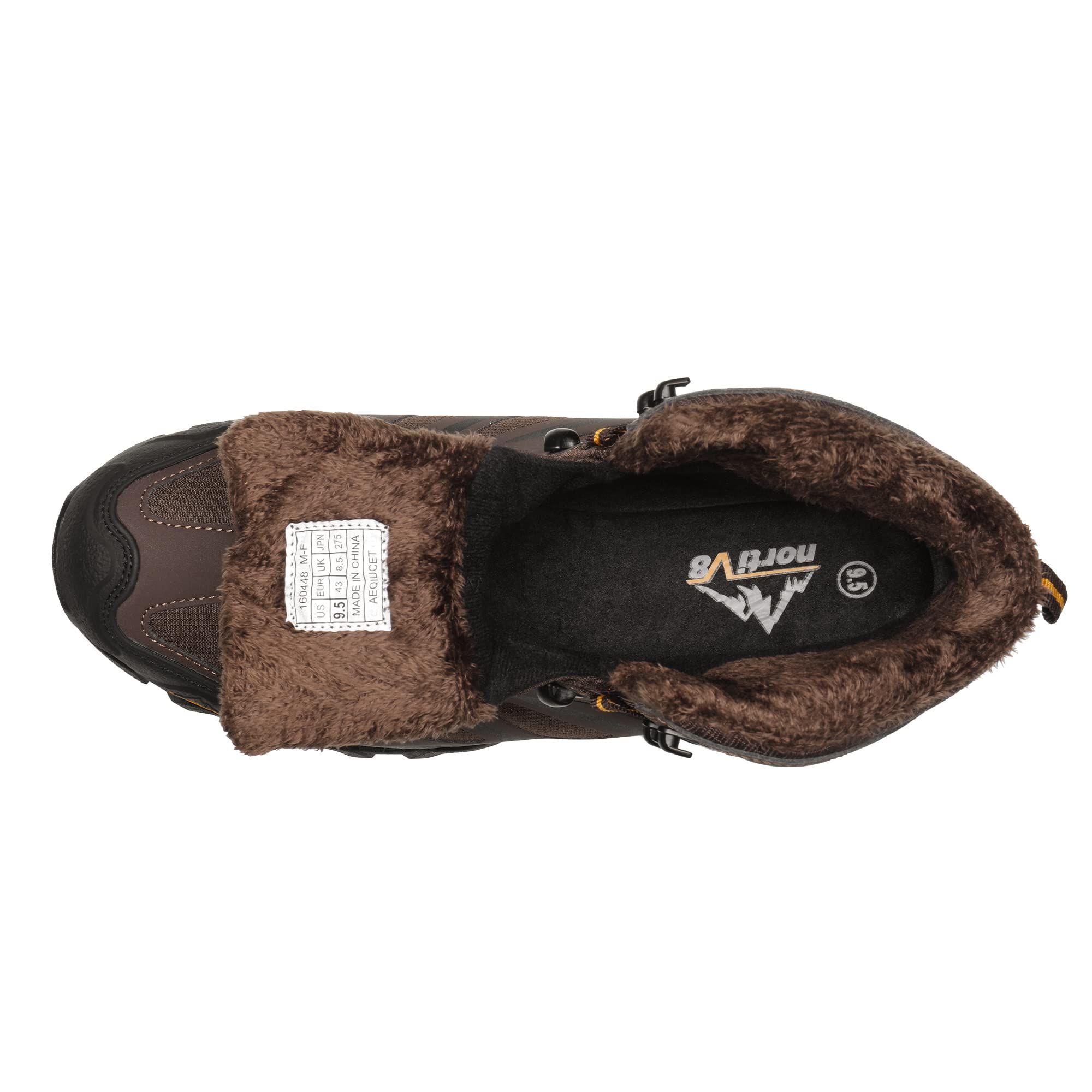 Foto 3 pulgar | Botas De Senderismo De Invierno Nortiv 8 Armadillo Impermeables Para Hombre, Color Marrón - Venta Internacional.