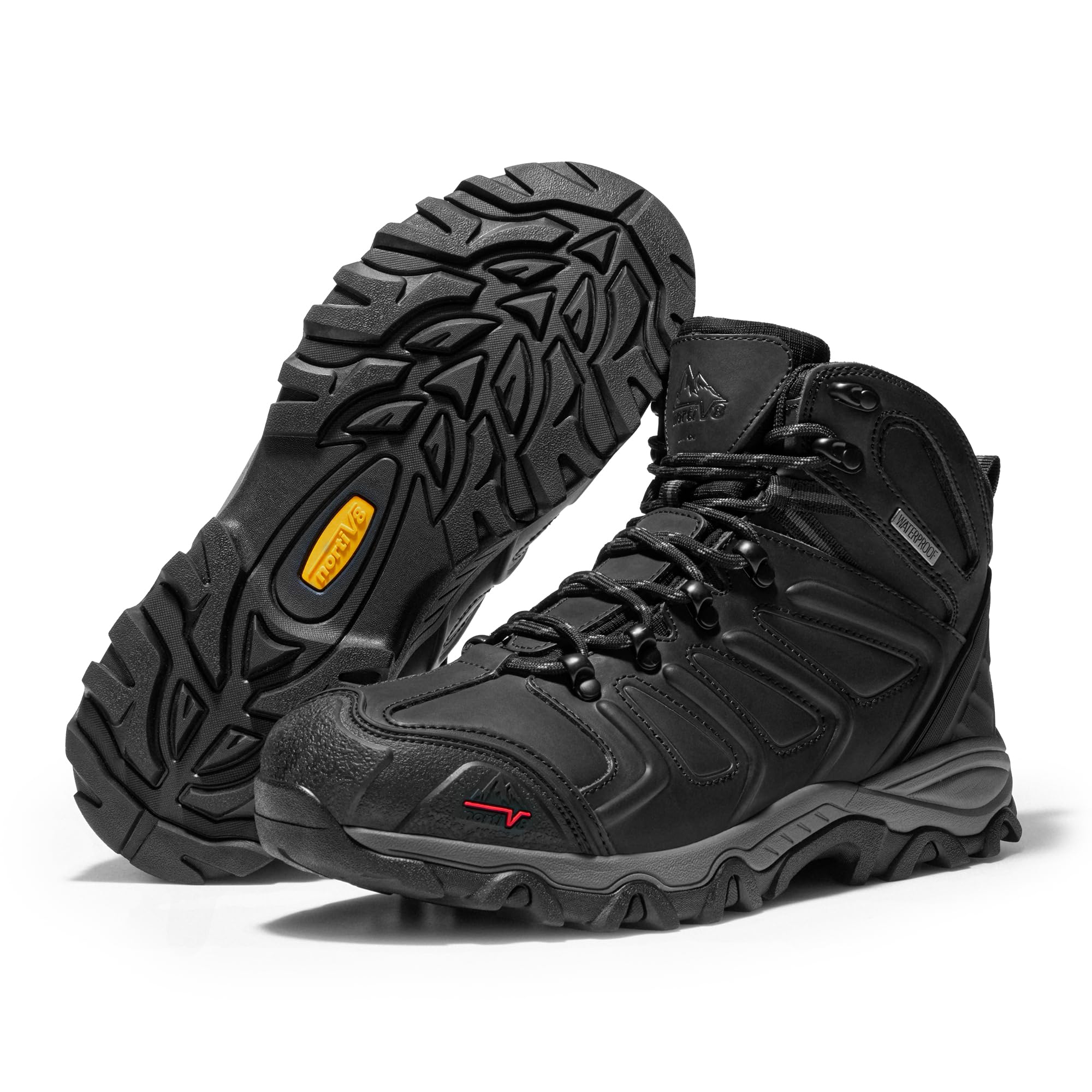 Foto 2 | Botas De Senderismo Nortiv 8 Armadillo Impermeables Para Hombre Talla 12 - Venta Internacional.