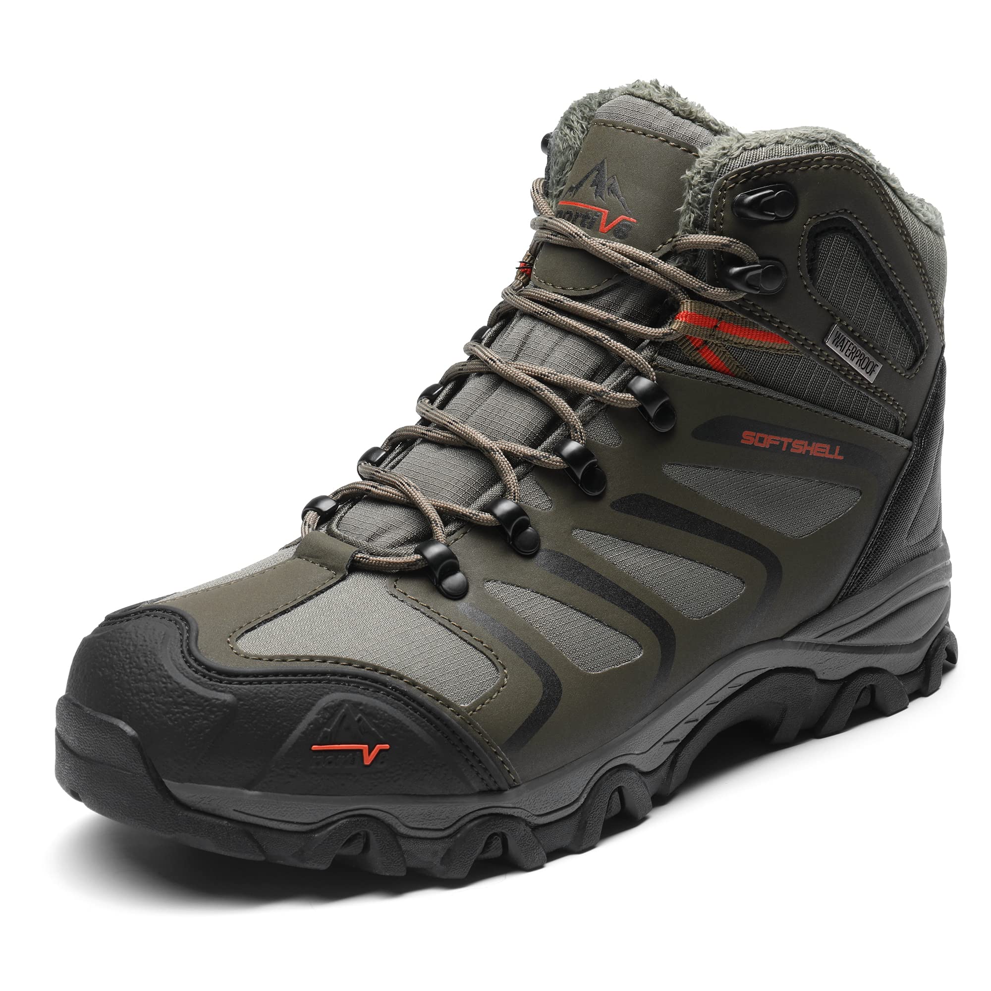 Foto 1 | Botas De Senderismo Nortiv 8 Armadillo Impermeables Para Hombre Talla 9.5 - Venta Internacional.