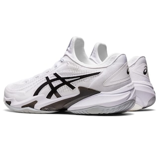 Foto 3 | Zapatillas De Tenis Asics Court Flytefoam 3 Para Hombre Blanco/negro - Venta Internacional.