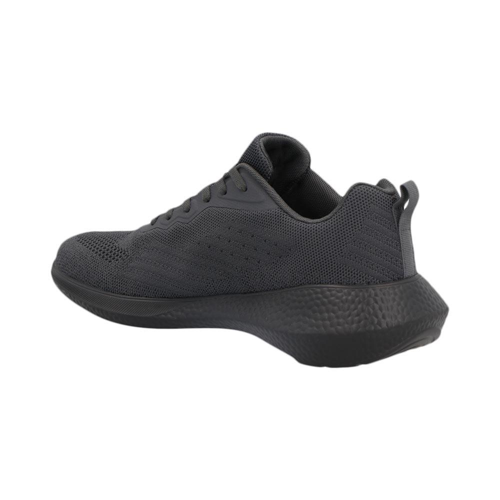 Foto 3 | Tenis Hombre Charly Textil Deportivo Durable Caminar Correr Deportivo Ajustable Cordones Suela Plana Gris