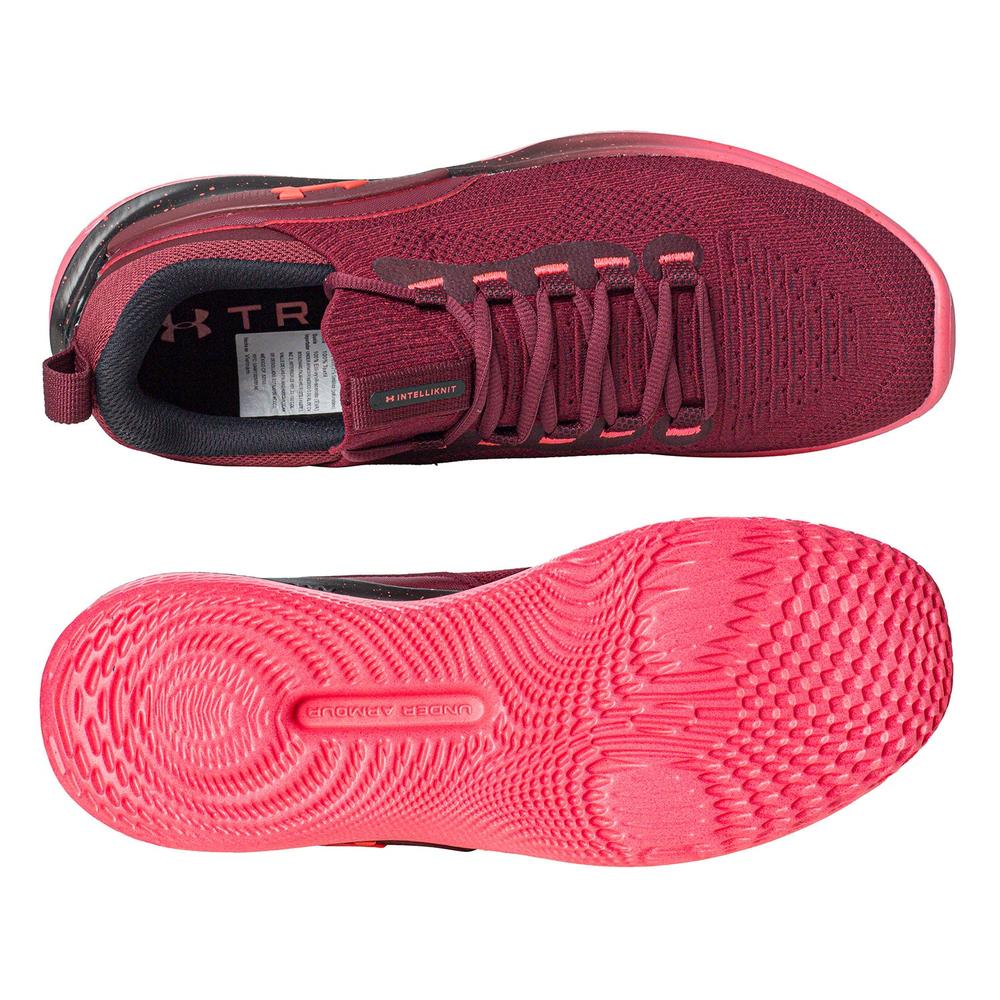 Foto 3 pulgar | Tenis Under Armour Flow Dynamic - 3026106601 - Rojo - Hombre Rojo