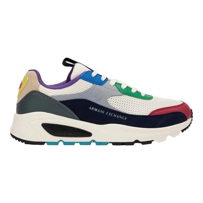 Tenis Armani Exchange Sneakers Chunky Deportivos Multicolor - Original