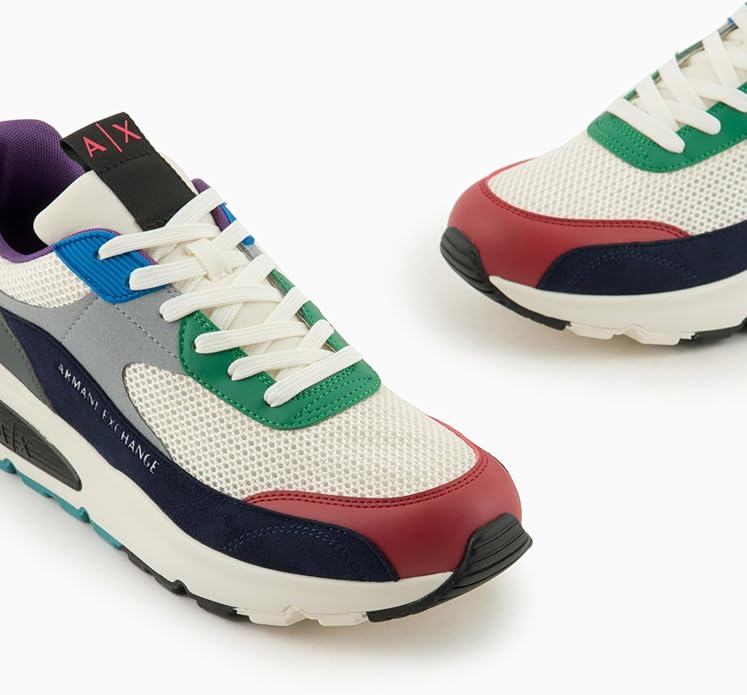Foto 3 pulgar | Tenis Armani Exchange Sneakers Chunky Deportivos Multicolor - Original