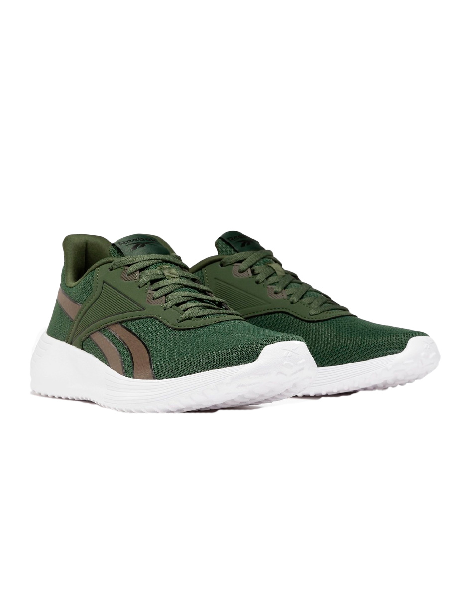 Foto 4 pulgar | Tenis Caballero Reebok Lite 3 Verde 100033951