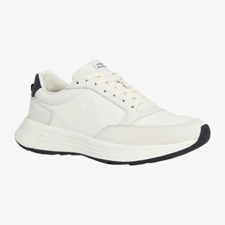 Foto 1 | Tenis Tommy Hilfiger Classic Runner Blanco Para Hombre - Original