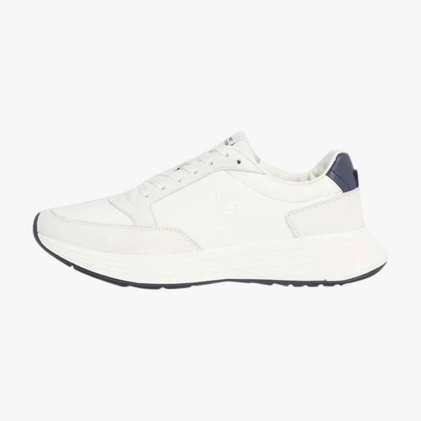 Foto 3 pulgar | Tenis Tommy Hilfiger Classic Runner Blanco Para Hombre - Original