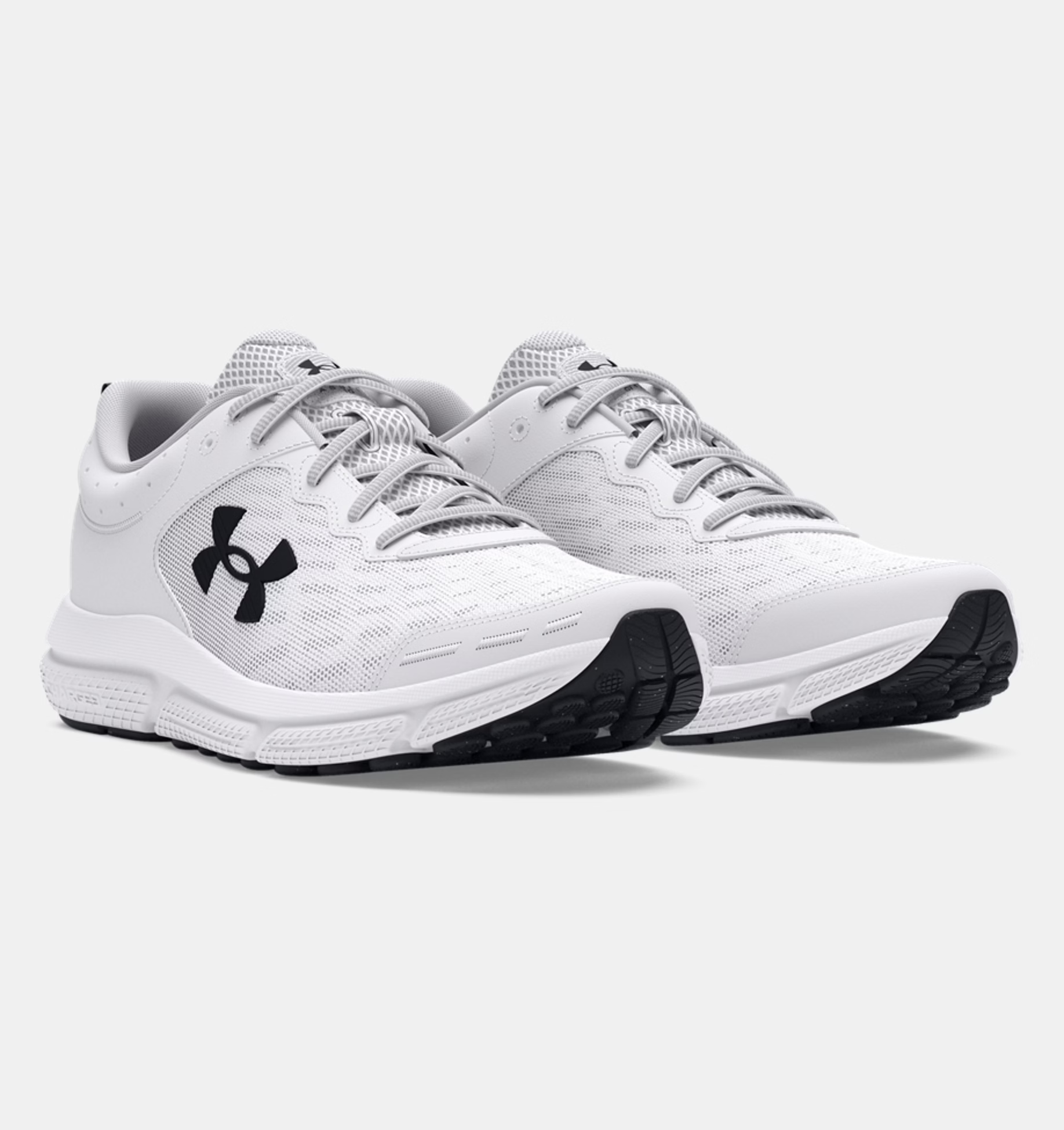 Foto 3 pulgar | Tenis Under Armour Charged Assert 10 Blancos para Hombre