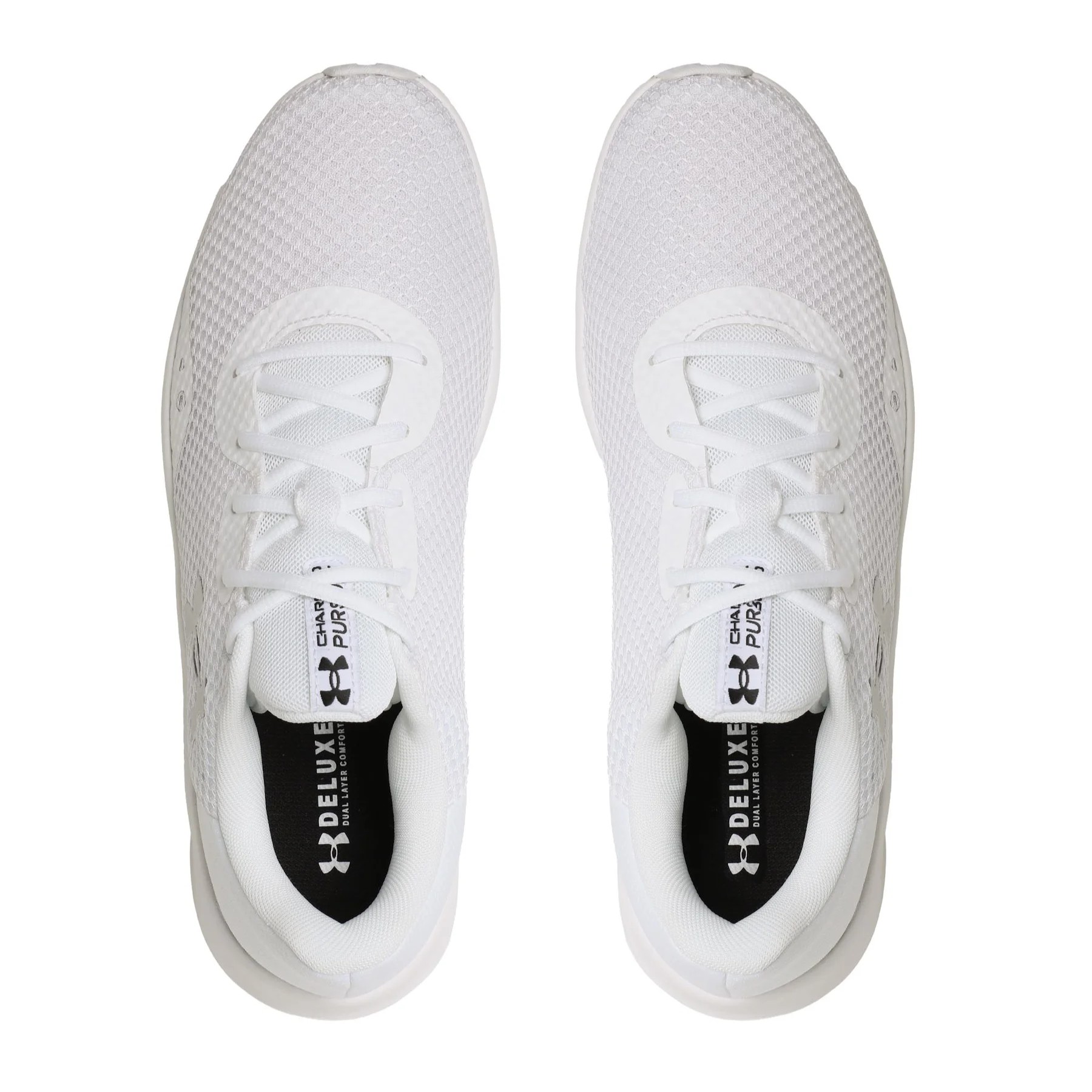 Foto 3 | Tenis Under Armour Charged Pursuit Deportivos Comodos Blanco Para Hombre
