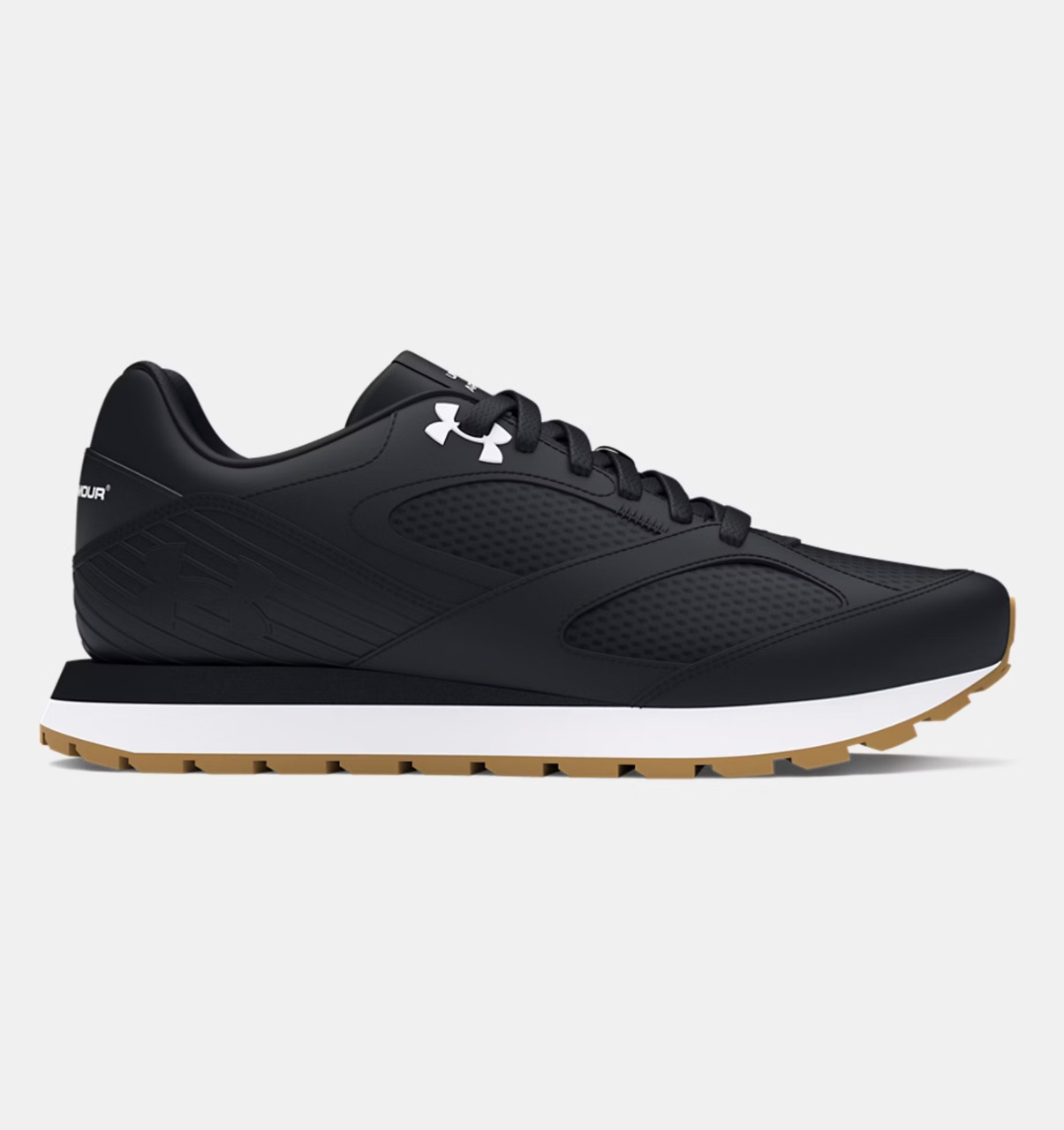Foto 2 pulgar | Tenis Under Armour Sneakers Jogger Deportivo Comodo Negro Para Hombre