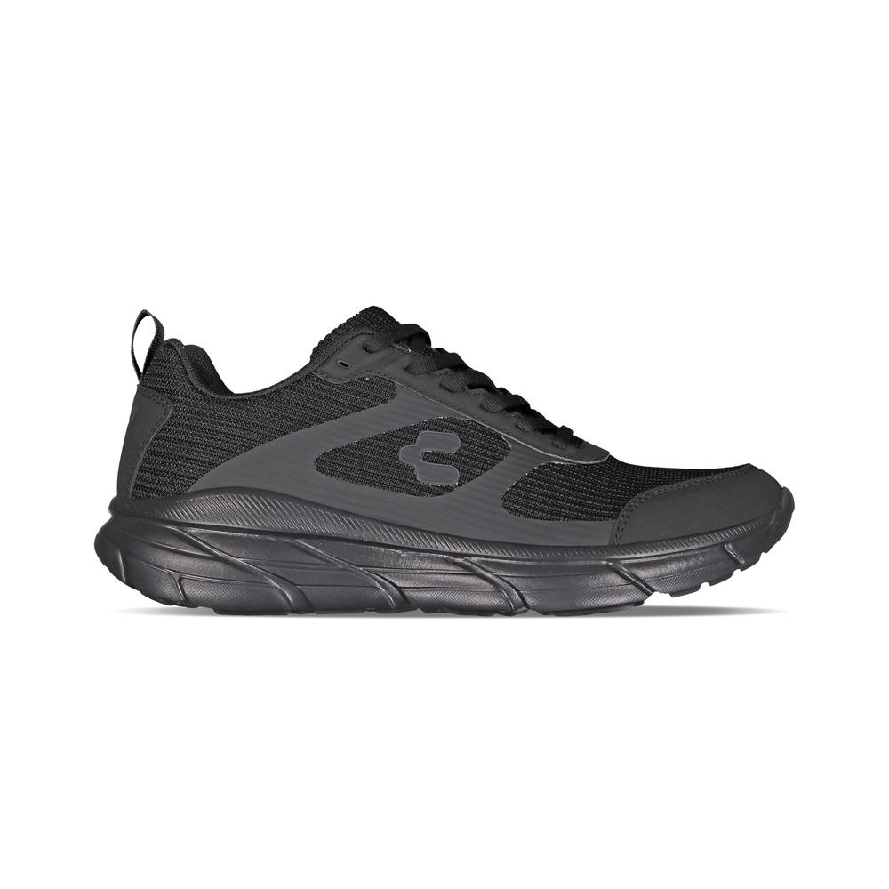 Foto 2 pulgar | Tenis Charly Hombre Correr Comodo Textiles Negro