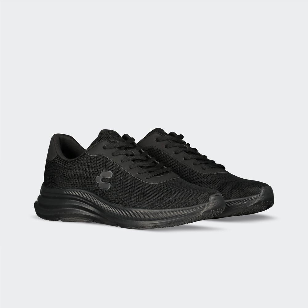Foto 6 pulgar | Tenis Hombre Charly Textiles Comodos Running Sports Negro