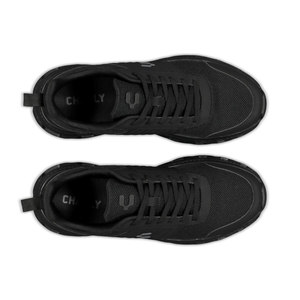 Foto 6 pulgar | Tenis Hombre Charly Valvula Comodo Running Sport Negro