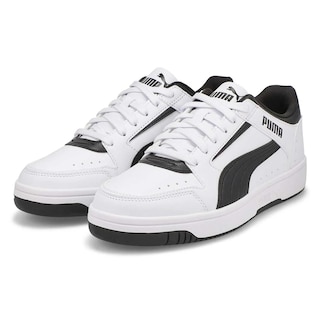 Foto 3 | Tenis para Hombre Puma Rebound Joy Low Blancos