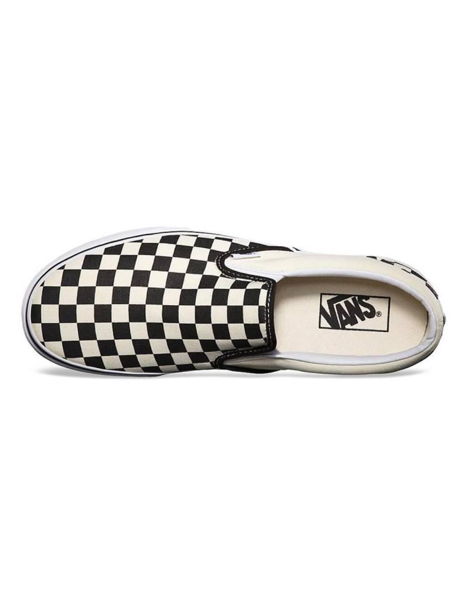 Foto 4 pulgar | Tenis Vans Slip-on Classic Checkboard Unisex Skate