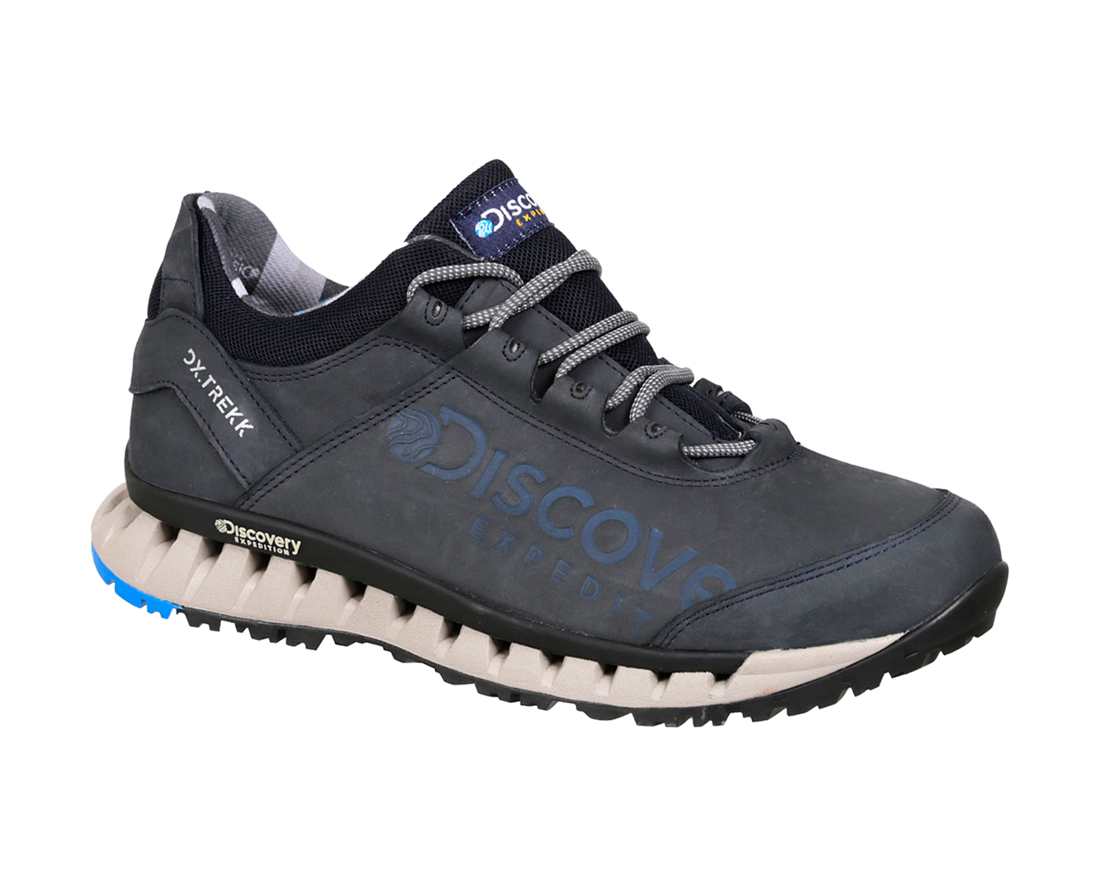 Foto 2 pulgar | Tenis Trekking Discovery Expedition Tai 2334 Azul para Hombre