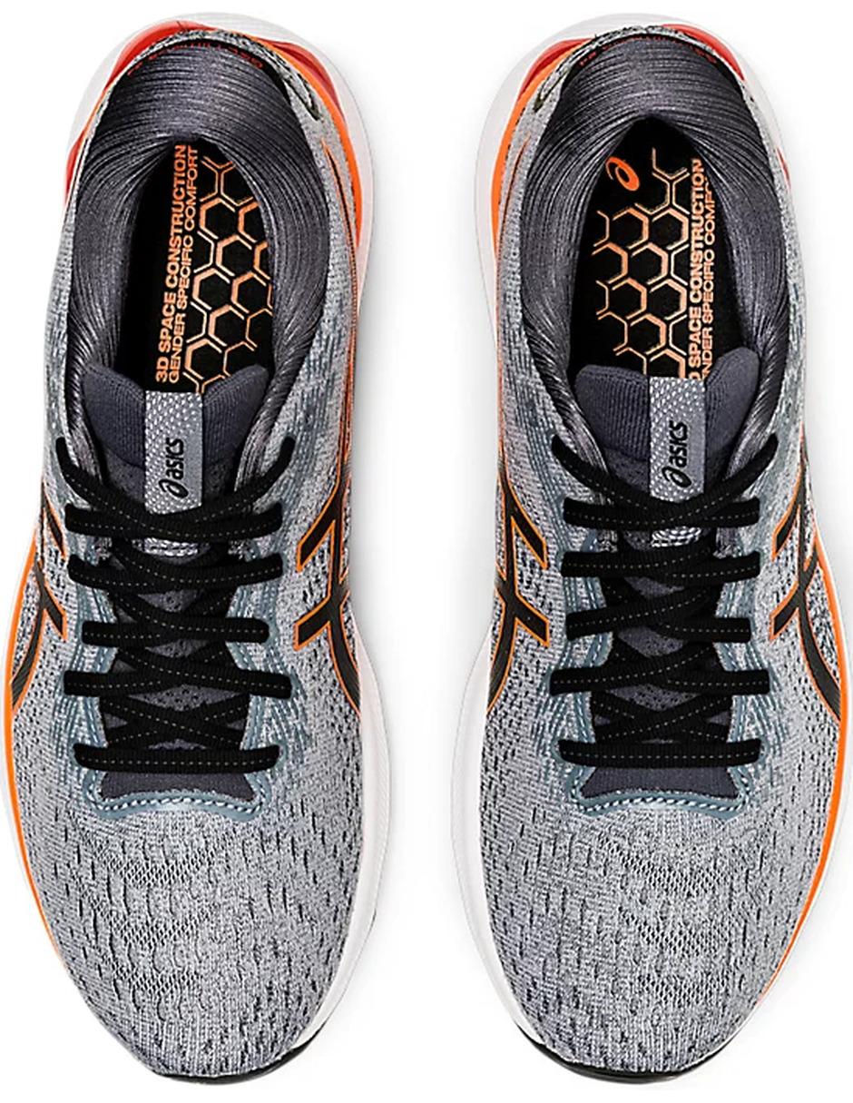 Foto 2 | Tenis Asics Gel Nimbus 24 color Gris para Hombre Correr Training Maratón