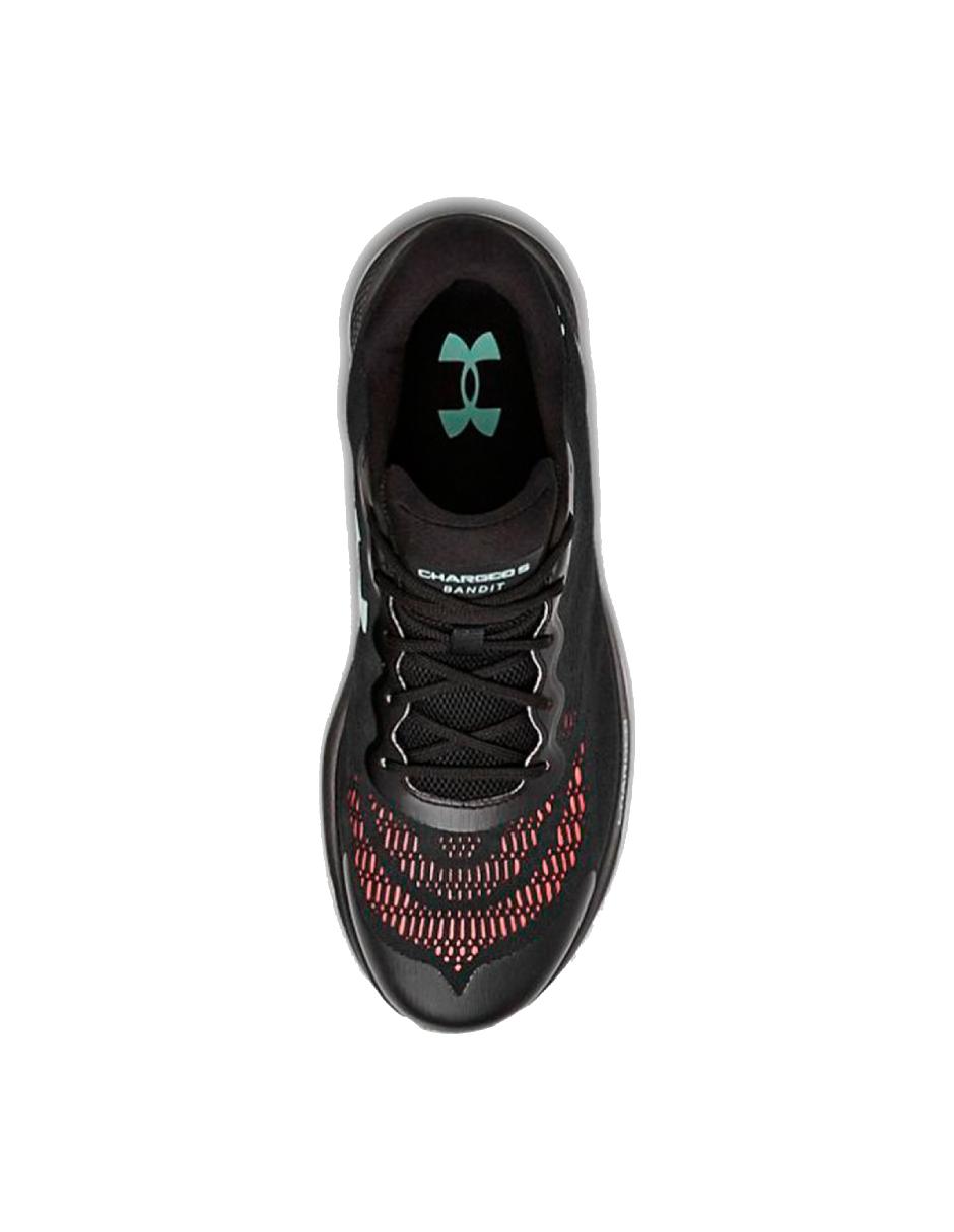 Foto 4 pulgar | Tenis Under Armour Charged Bandit 6 color Negro para Hombre