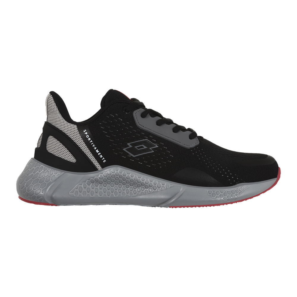 Foto 2 pulgar | Tenis Lotto Sport Keane Negros para Hombre