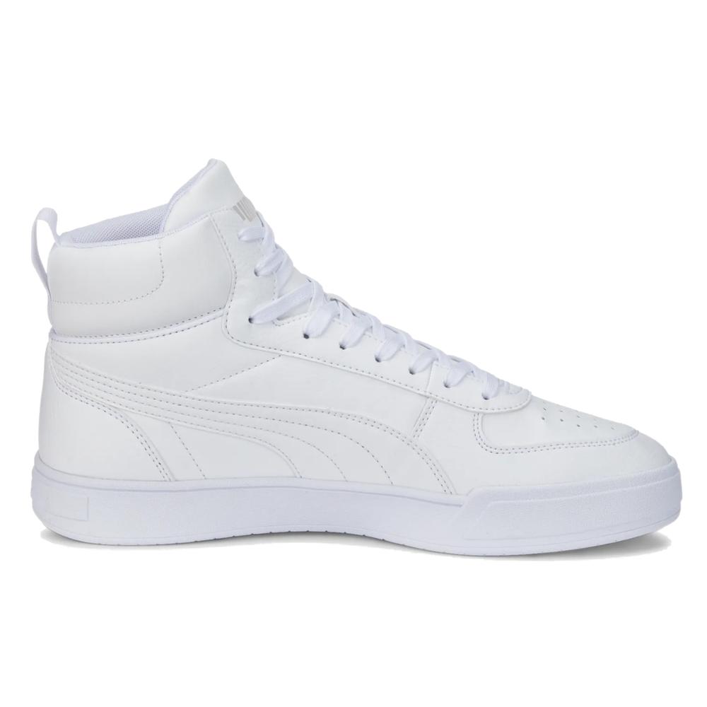 Foto 3 pulgar | Tenis Puma Caven Mid Blancos para Hombre