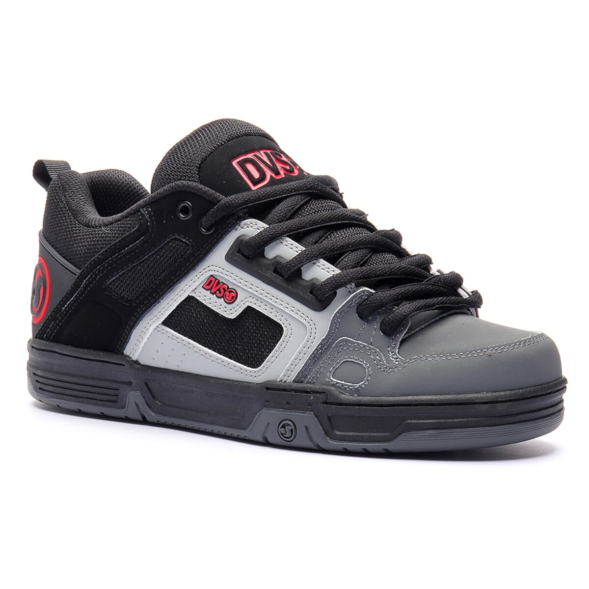 Foto 2 pulgar | Tenis Dvs Comanche 701  Black Gray Red Nubuck Para Skateboarding
