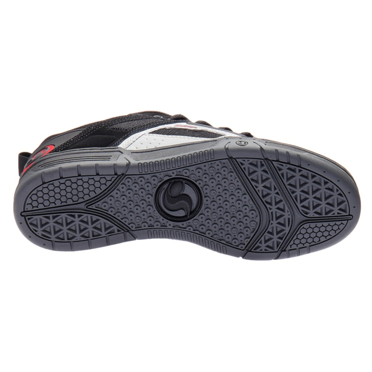 Foto 4 pulgar | Tenis Dvs Comanche 701  Black Gray Red Nubuck Para Skateboarding
