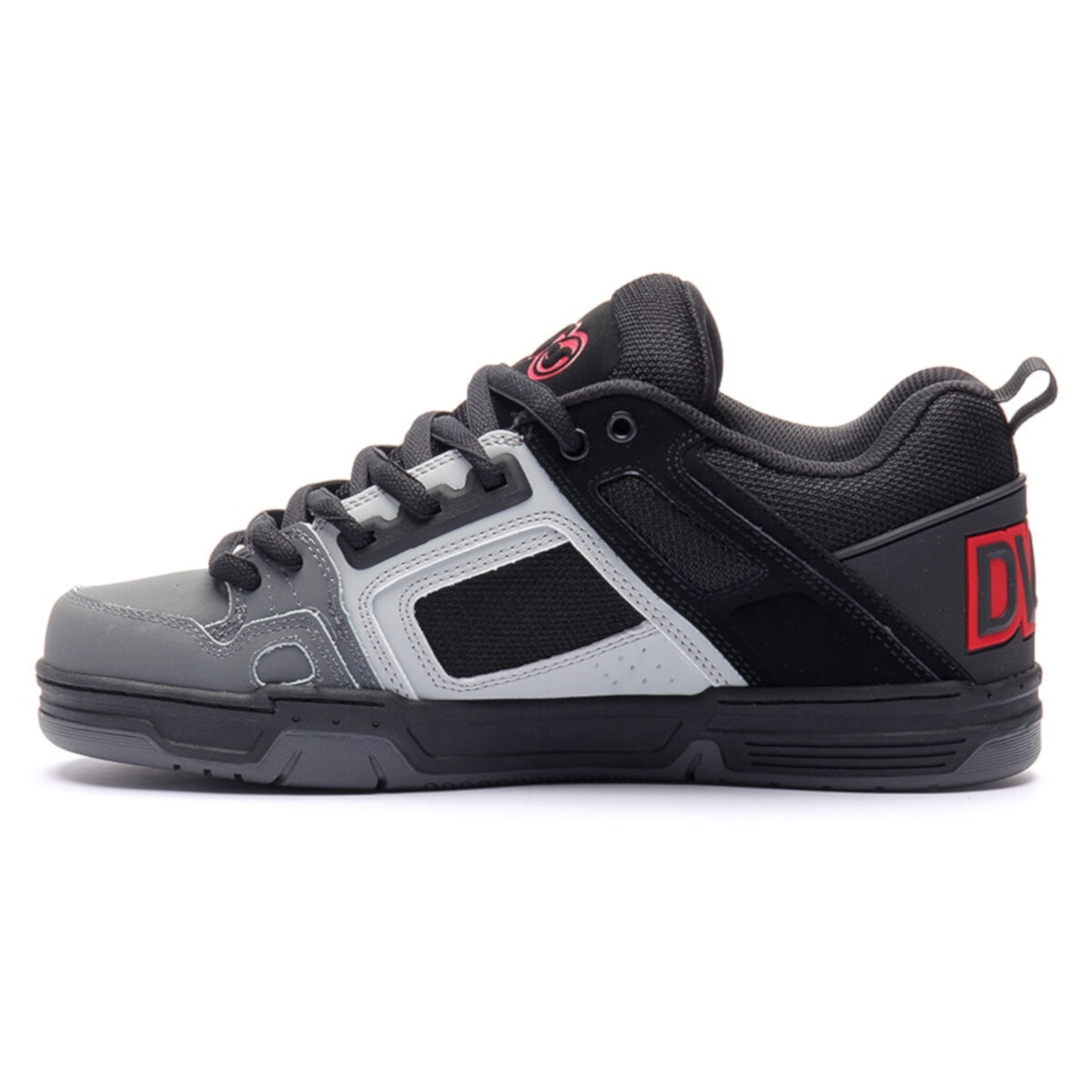 Foto 5 pulgar | Tenis Dvs Comanche 701  Black Gray Red Nubuck Para Skateboarding