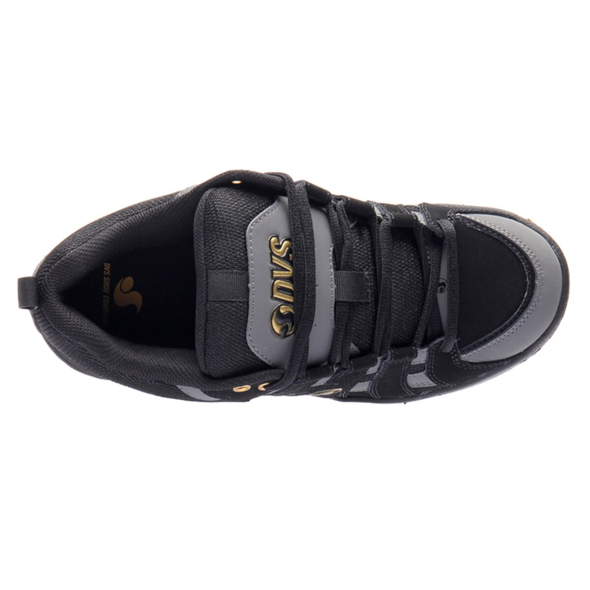 Foto 6 pulgar | Tenis Dvs Primo 002 Negro Charcoal Gold Nubuck Para Skateboarding