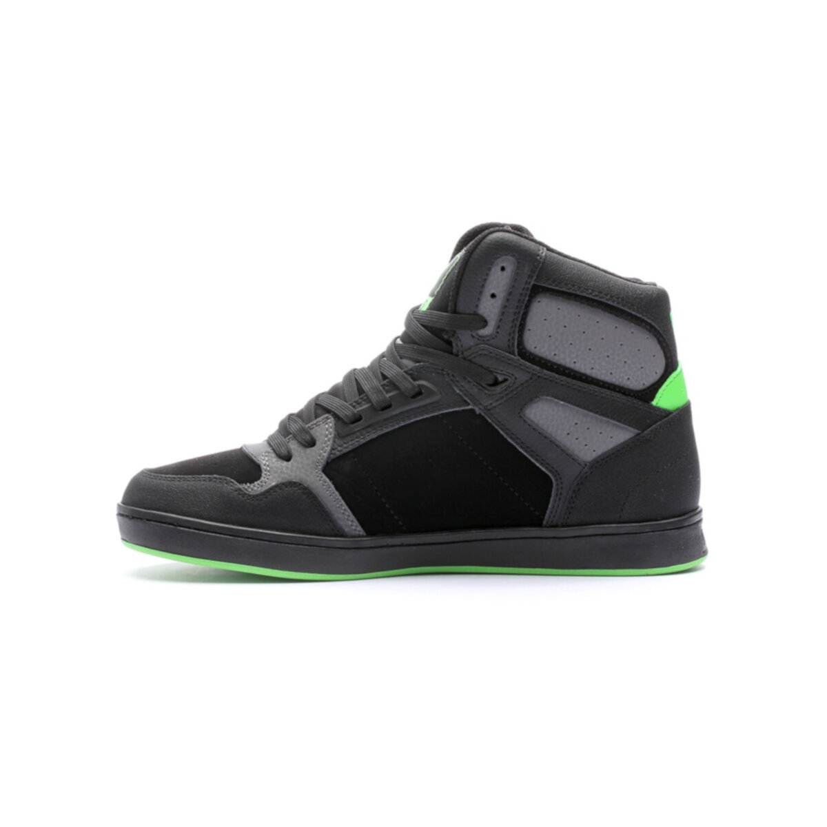 Foto 3 pulgar | Tenis DVS Honcho 007 Black Charcoal Lime para Skateboarding para Hombre