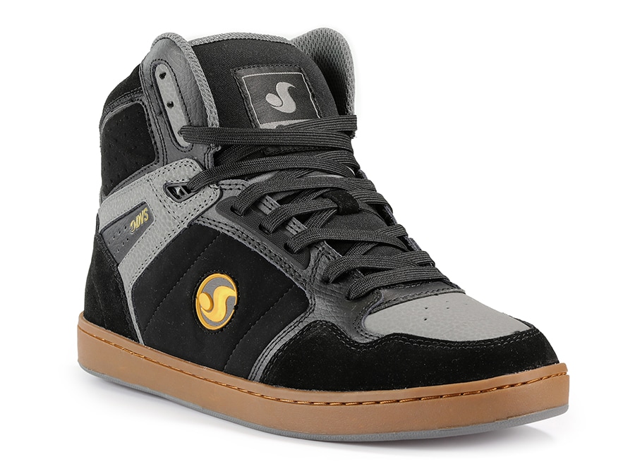 Foto 2 pulgar | Tenis DVS Honcho 002 Black Charcoal Gold Gum Suede para Skateboarding