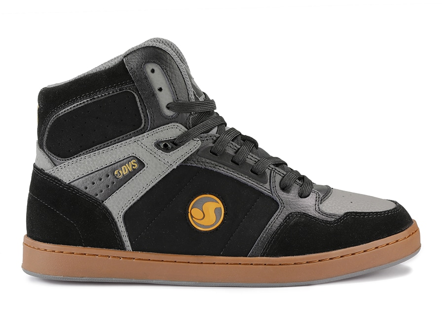 Foto 4 pulgar | Tenis DVS Honcho 002 Black Charcoal Gold Gum Suede para Skateboarding