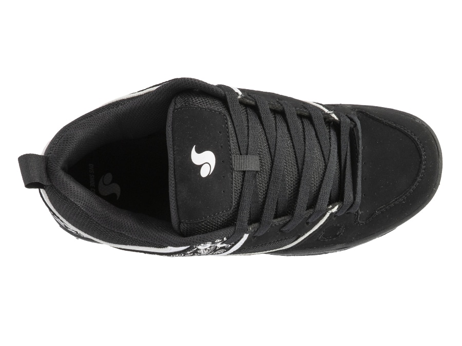 Foto 6 pulgar | Tenis DVS Gambol 002 Black White Pu Nubuck para Skateboarding