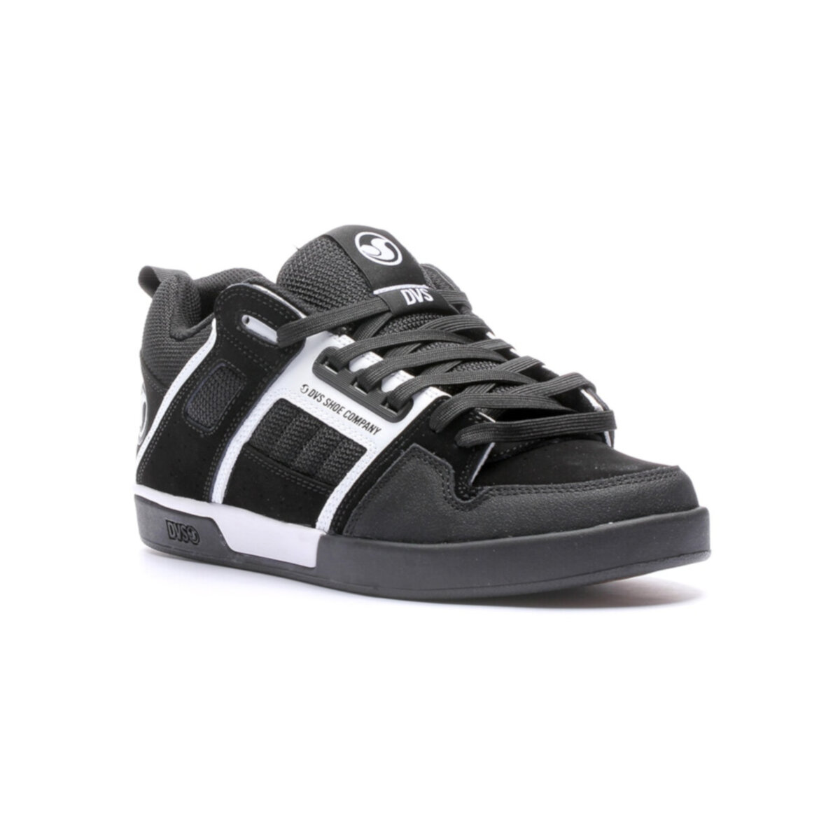 Foto 2 pulgar | Tenis Dvs Comanche 2.0 010 Black White Nblack Nubuck Para Skateboarding