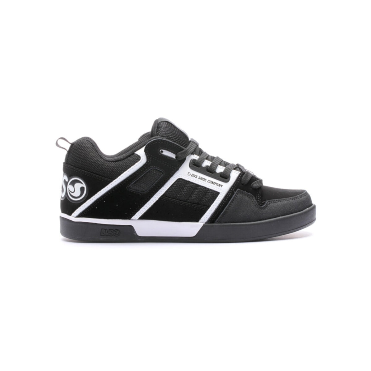 Foto 4 pulgar | Tenis Dvs Comanche 2.0 010 Black White Nblack Nubuck Para Skateboarding