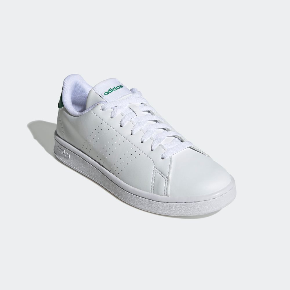 Foto 7 pulgar | Tenis Adidas Advantage Blancos para Hombre