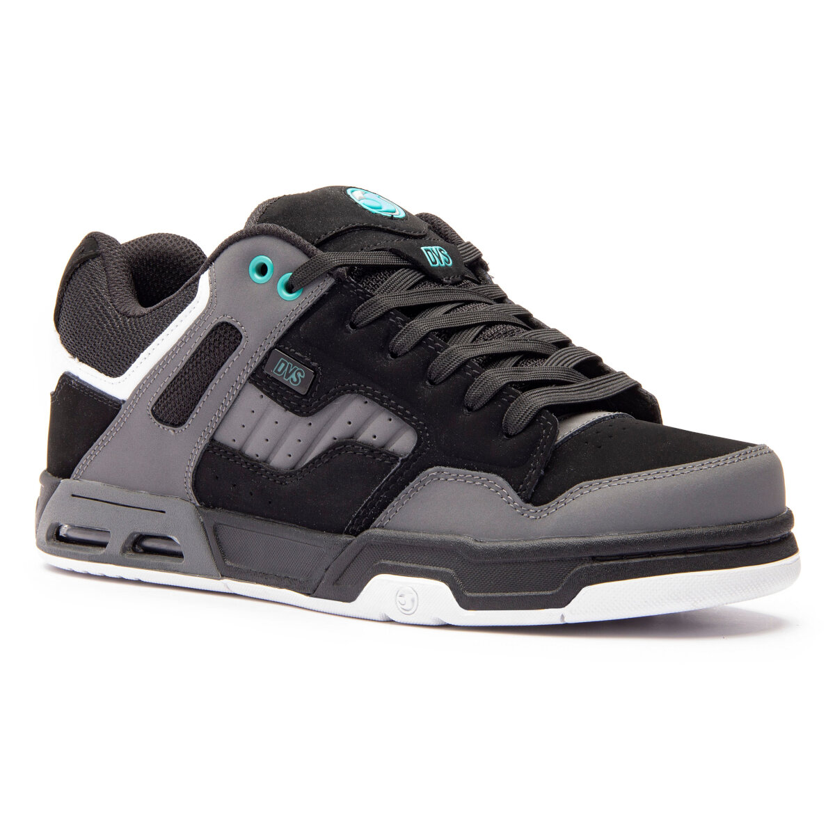 Foto 2 pulgar | Tenis Dvs Enduro Heir 985 color Negro Charcoal Turquoise Nubuck Para Skateboarding