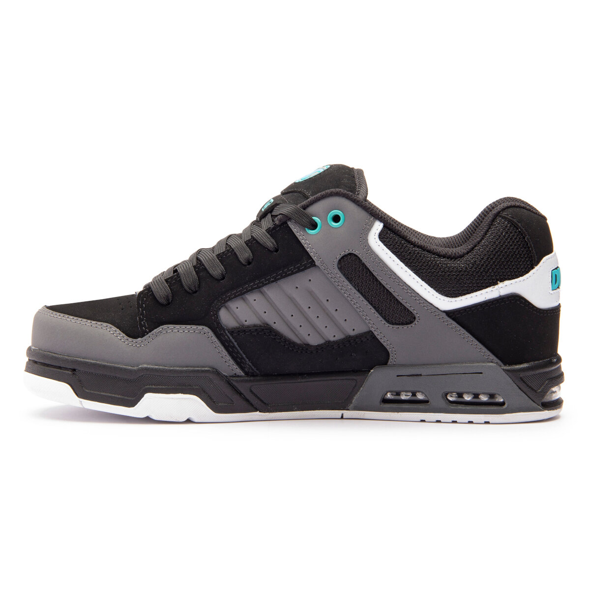 Foto 4 pulgar | Tenis Dvs Enduro Heir 985 color Negro Charcoal Turquoise Nubuck Para Skateboarding