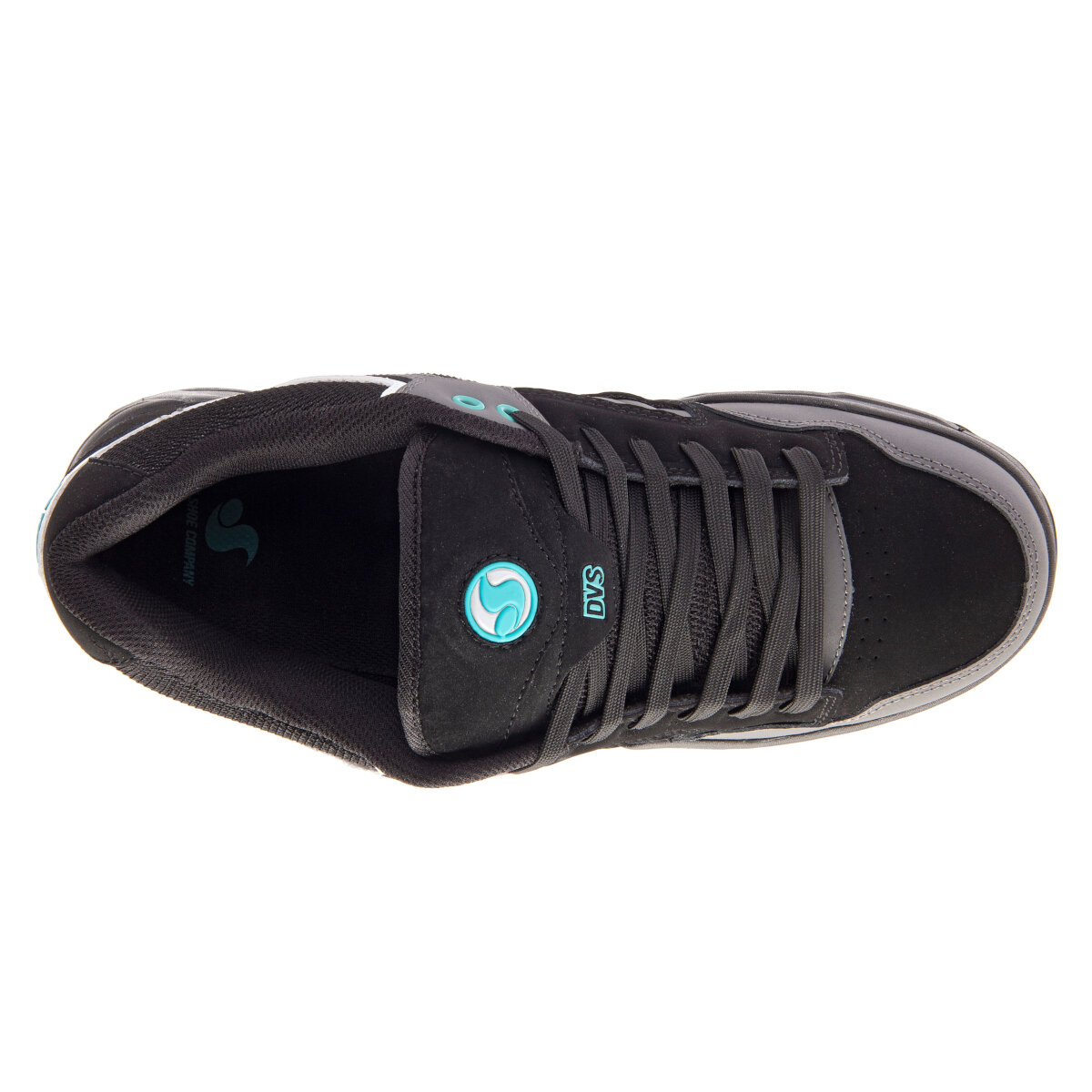 Foto 5 pulgar | Tenis Dvs Enduro Heir 985 color Negro Charcoal Turquoise Nubuck Para Skateboarding