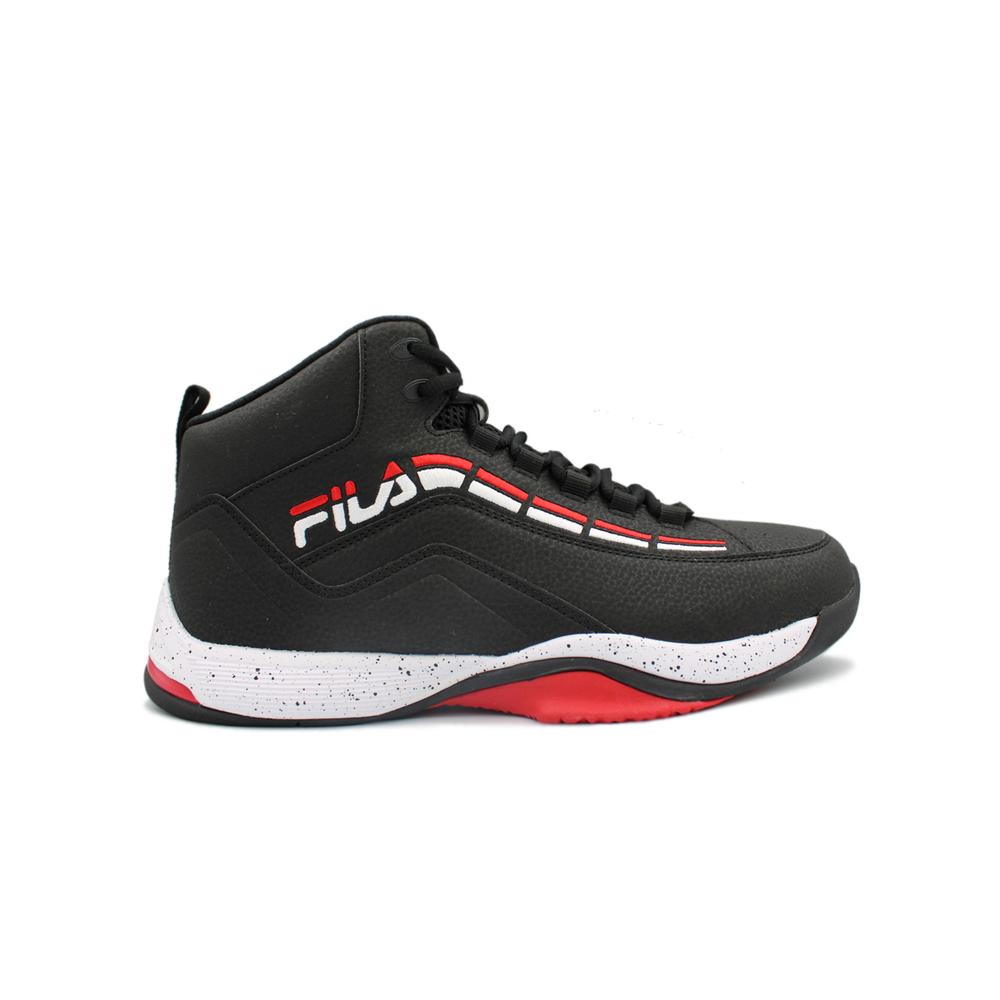 Foto 1 | Tenis Fila Spitfire 3 Deportivo Negros Basquetbol Sport para Hombre