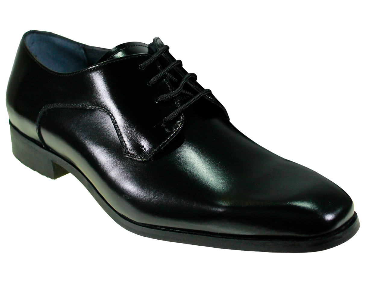 Foto 1 | Zapatos de Vestir de Piel Claudio Rocco color Negro para Hombre