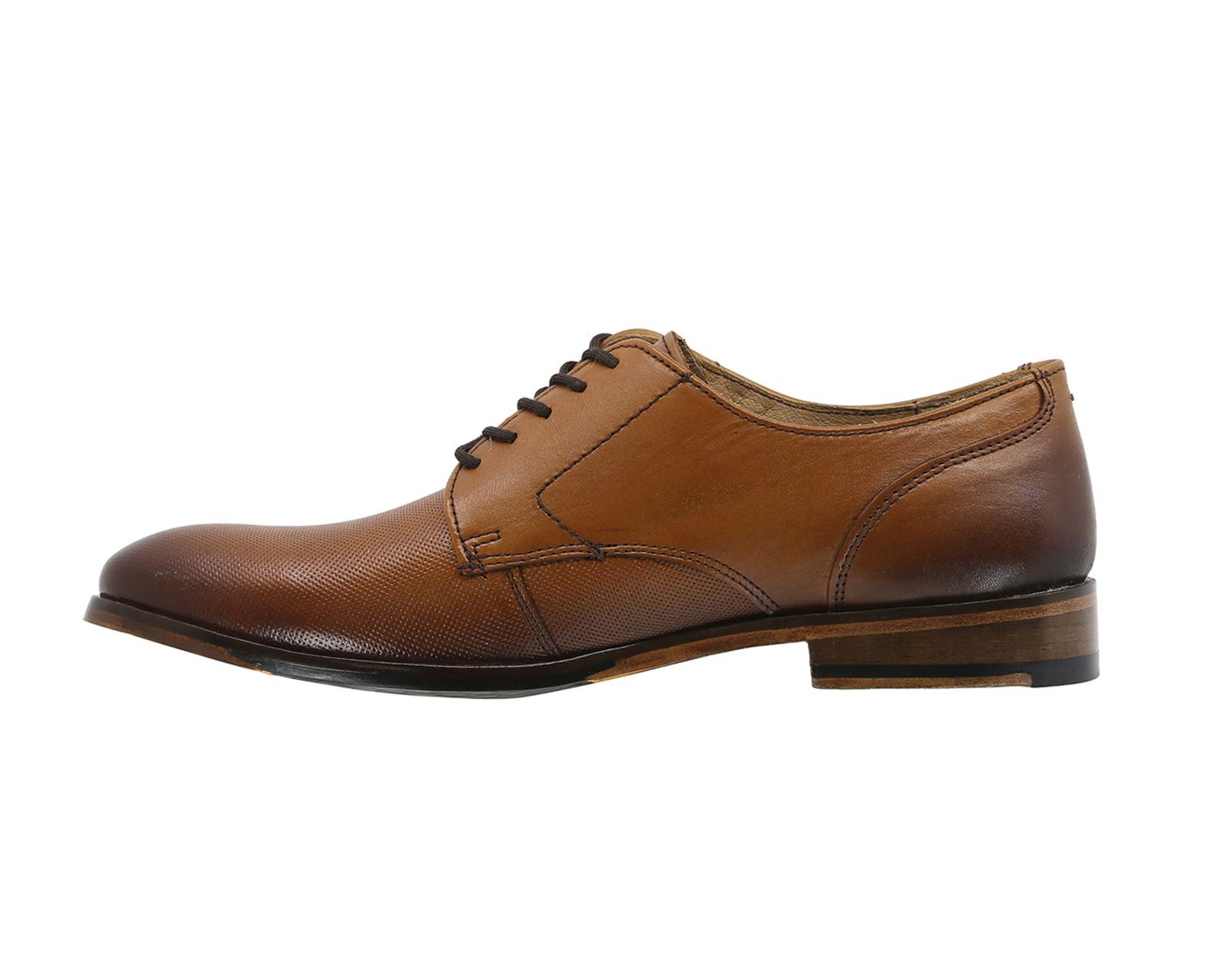 Foto 5 pulgar | Zapato de Piel Triples Milan 36150 color Marrón para Hombre