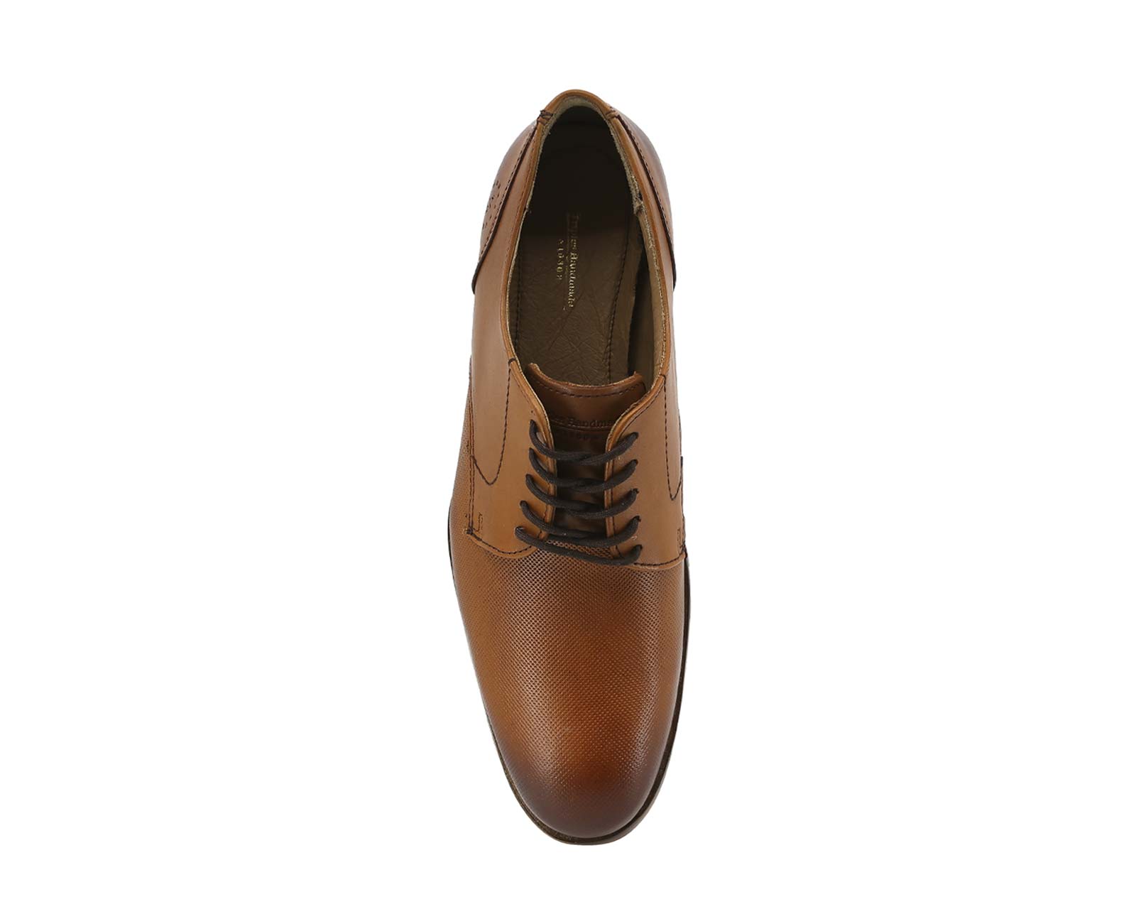 Foto 7 pulgar | Zapato de Piel Triples Milan 36150 color Marrón para Hombre