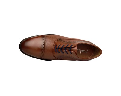 Foto 7 | Vestir Para Caballero Lob Footwear Piel Café 16403033