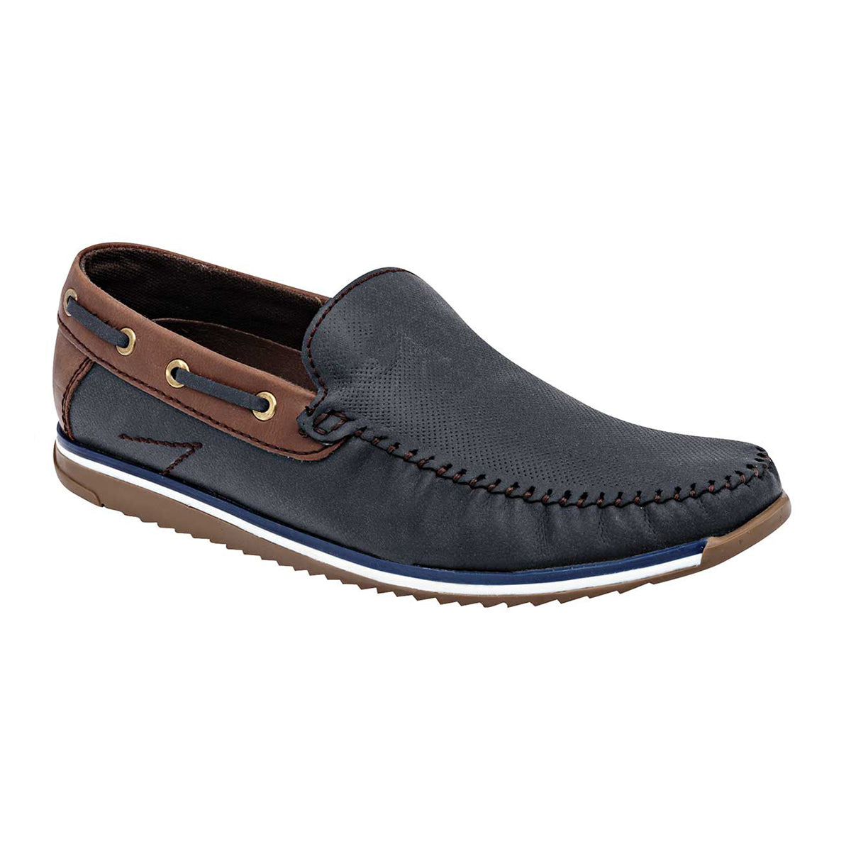 Foto 1 | Zapatos de Vestir Marca Rbcollection Exterior Sintético color Azul para Hombre