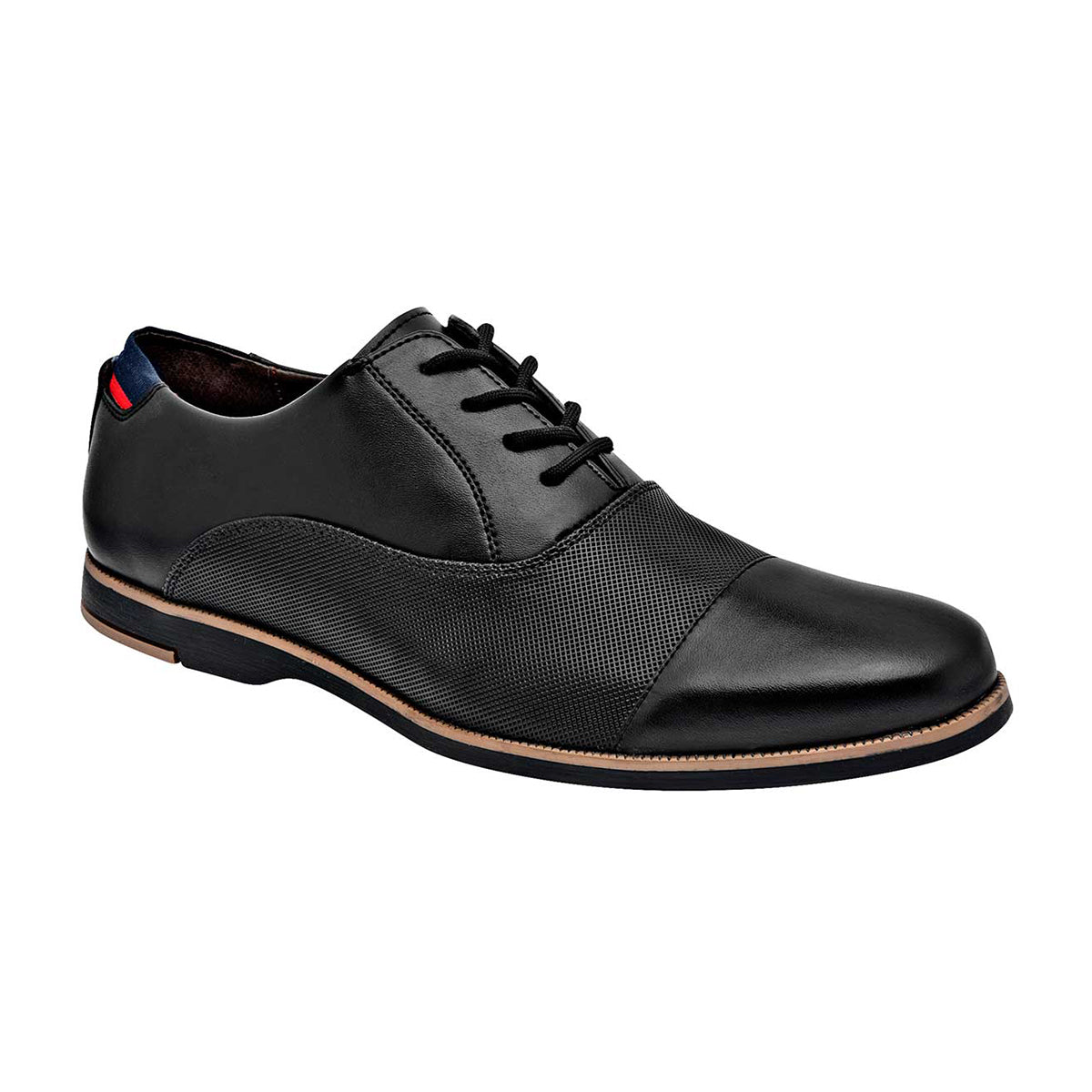 Zapatos de Vestir Rbcollection Exterior Sintético color Negro